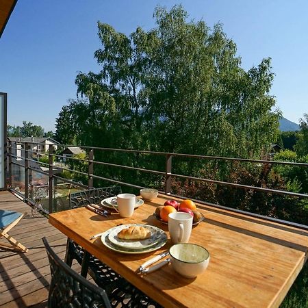La Tournette superbe appartement au calme à 300 mètres du lac Sévrier Esterno foto