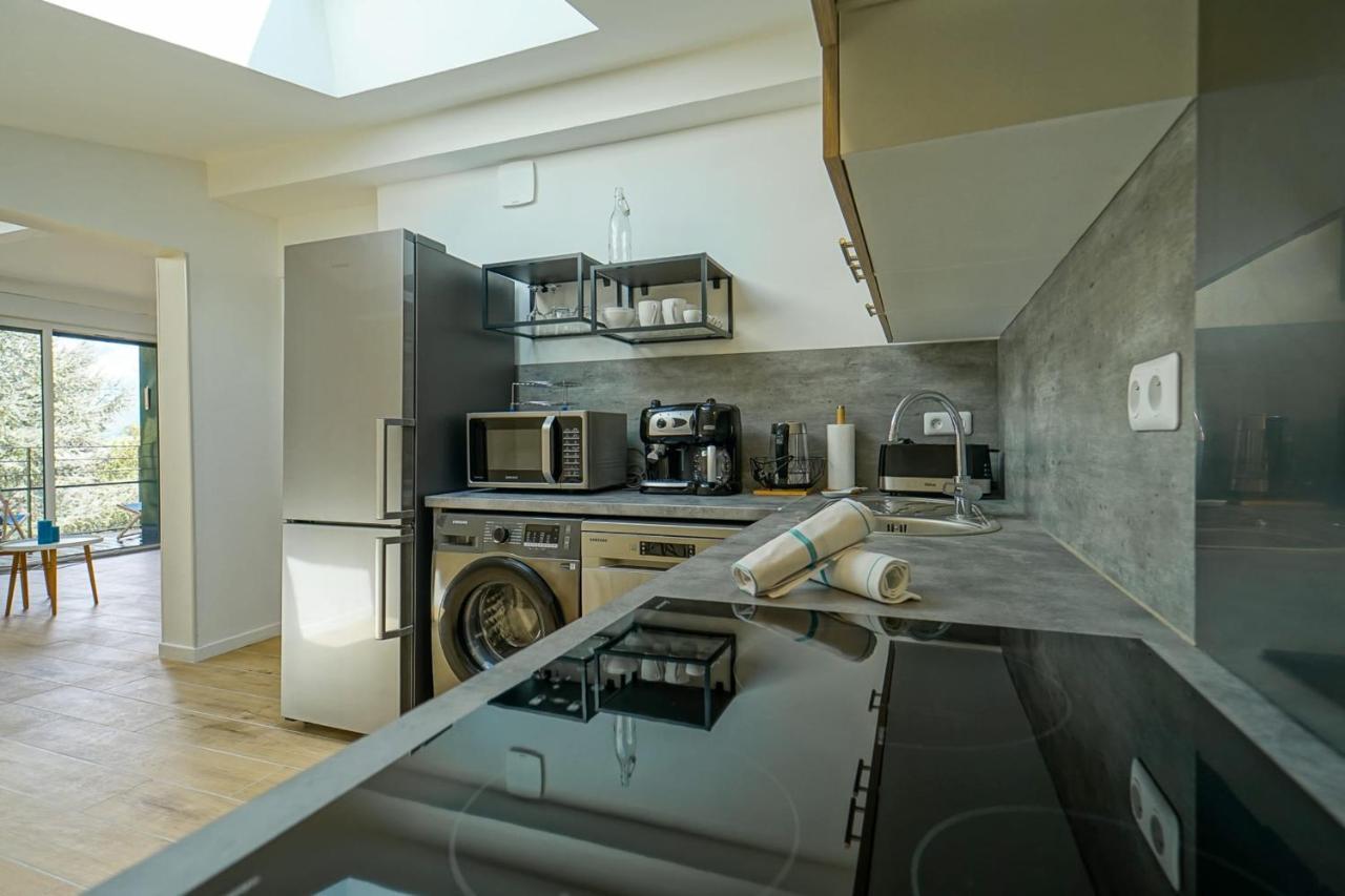 La Tournette superbe appartement au calme à 300 mètres du lac Sévrier Esterno foto